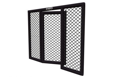 Stedyx MMA panel 4 side padding with door