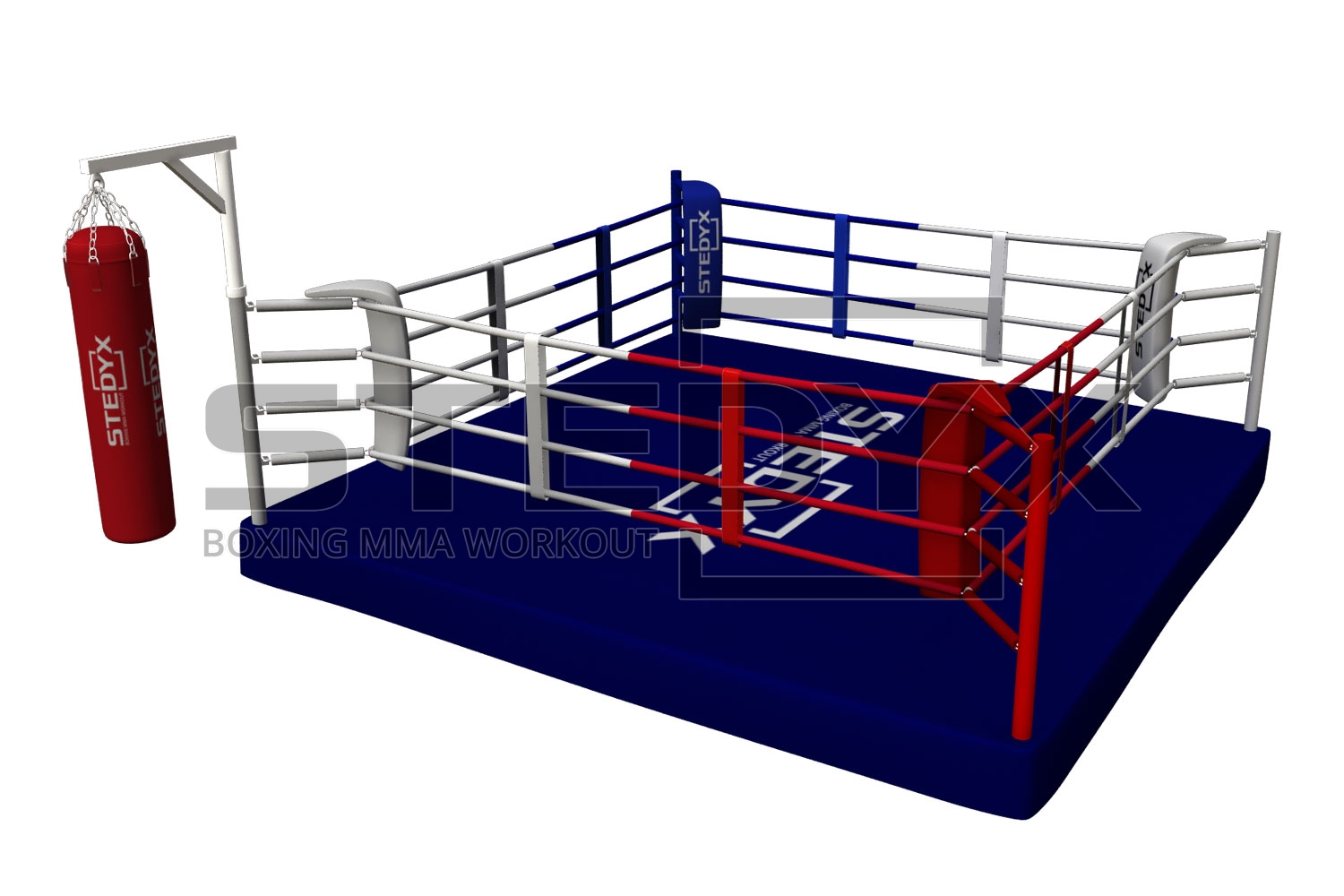 RING DE BOXE RABATTABLE 5×5 M – Sport Performances