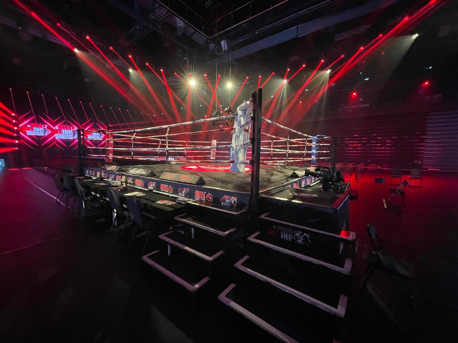 Hell Boxing Kings — Competition boxing ring · Hungary