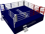 Competition boxing ring