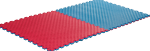 Stedyx Tatami puzzle 2cm red/blue